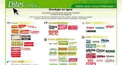 Desktop Screenshot of dites-nous.com
